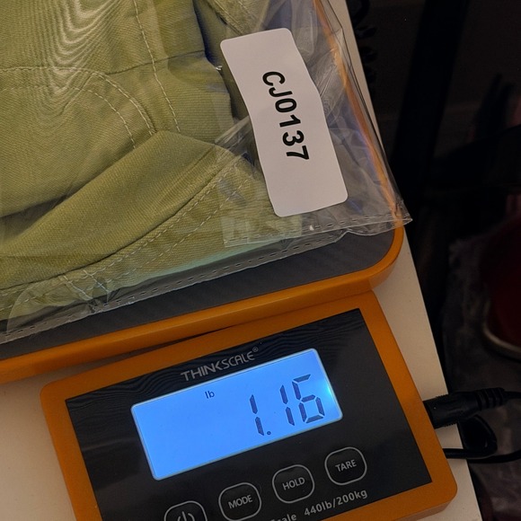 Sigrid Olsen Jacket Size 6 Green Utility Button Front Cotton Blend - Picture 10 of 10